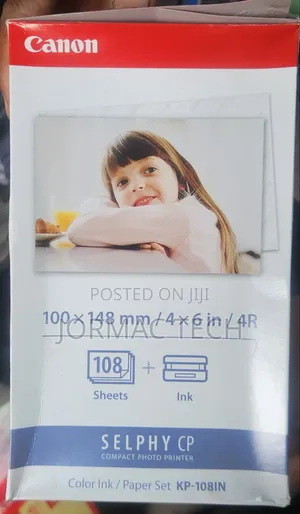 Canon Selphy CP1000 Photo Printer Ink/Cartridge (108 Sheets)