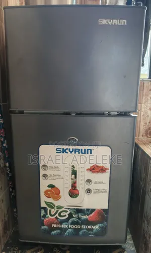 Skyrun Firij Mai Ƙofa Biyu 75L Na Sama