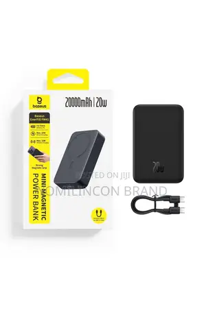 Baseus 20000mAh 20W Karamin Magnetic Power Bank - Cosmic Black