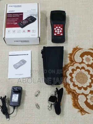 METRONIC Professional Satellite + Terrestrial + Cable Signal Meter