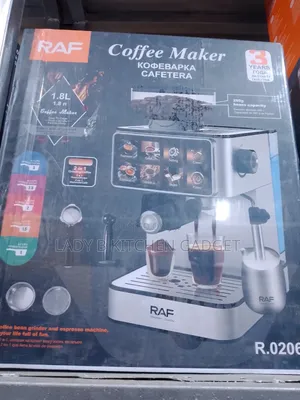 RAF 2-in-1 Coffee Maker with Grinder