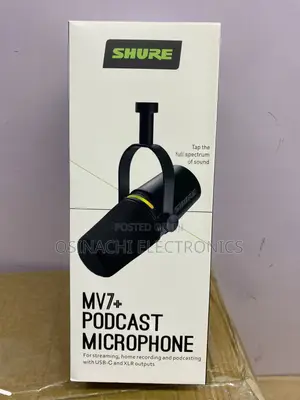 MV7+ Mikrofon don Podcast - Sabon Sammati