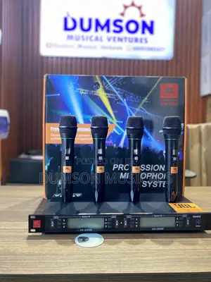 JBL VM4000 4-in-1 UHF Wireless Microphone System