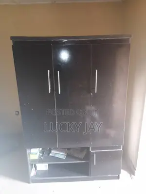Home Interiors Brown Wardrobe with Pulling Door