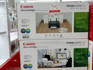 Canon Pixma G3470 Wireless Inkjet Printer - Baki