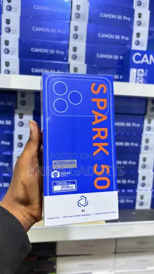 Sabon Tecno Spark 50 128GB Orange