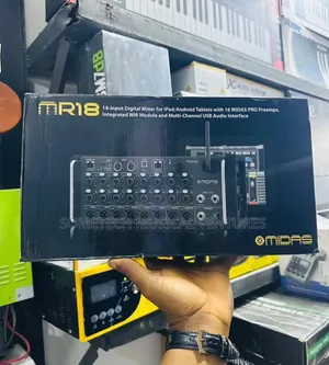 Midas MR18 Mixer Mai Girman Dijital