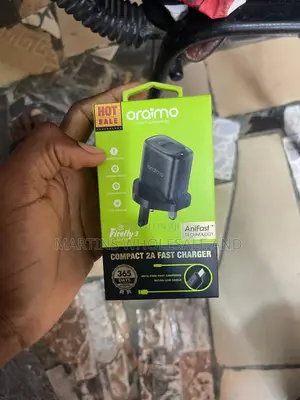 Oraimo Firefly 3 (OCW-U66S+M53) 2A Mai Sauri Charger da Micro-USB Cable