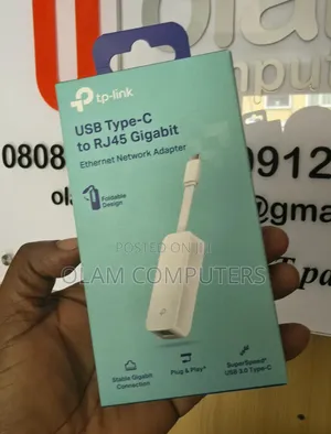 TP-Link USB-C zu RJ45 Gigabit Ethernet Adafta