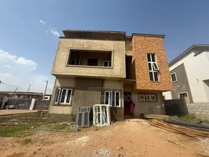 4-Bedroom Semi-Finished Duplex don sayarwa a Apo Resettlement