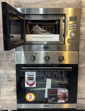 IMAGE Gina-in Gas & Electric Oven & Microwave - Silver