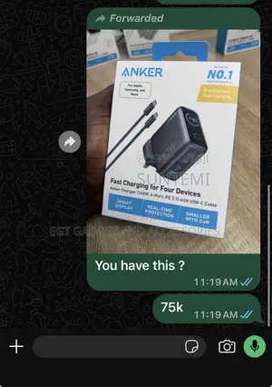 Anker 140W 4-Port PD 3.1 GaN Charger tare da USB-C Cable