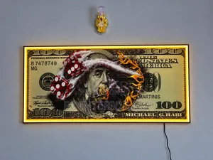 Luxury LED Money Frame Light