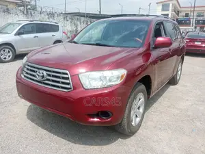 Toyota Highlander 2008 Red SUV