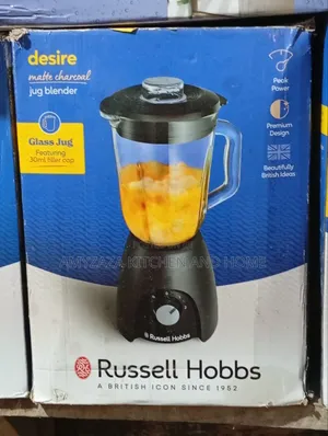 Russell Hobbs Desire Gilash Jug Blender - Matte Charcoal (Sabon Abu)