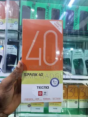New Tecno Spark 40 256GB Gray