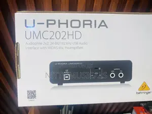 Behringer U-Phoria UMC202HD Audio Interface