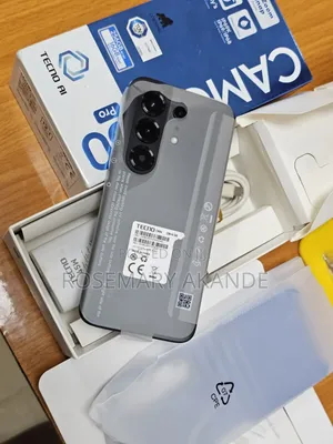 Tecno Camon 50 Pro 256GB Baki (An Rinka Amfani Dashi)
