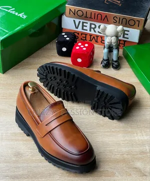 The Nomad Lug Loafer - Smooth Leather Penny Loafers