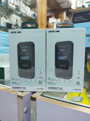 Sabon Green Lion Connect 5G/4G LTE Mai Ɗaukar Hannu Router (Wi-Fi 6)