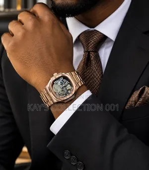 Patek Philippe Luxury Skeleton Automatic Wristwatch