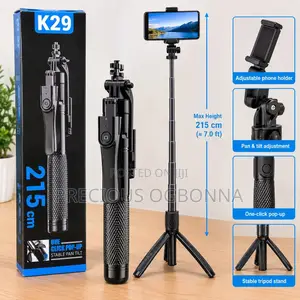 K29 Tripod da Wurin Saka Wayar Hannu & Remote