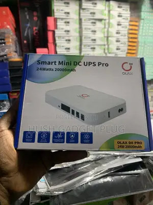 OLAX D8 Pro Smart Mini DC UPS (24W, 20000mAh)