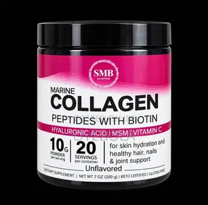 Collagen Supplements tare da Biotin & Hyaluronic Acid