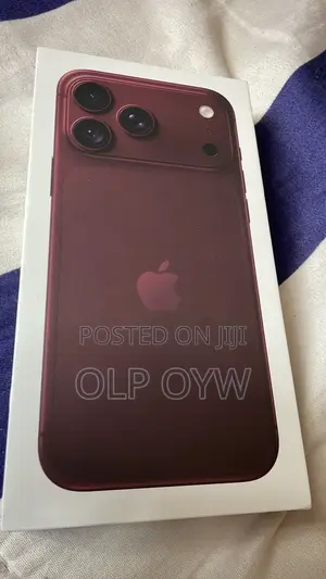 Sabon Apple iPhone 18 Pro Max 256GB Burgundy