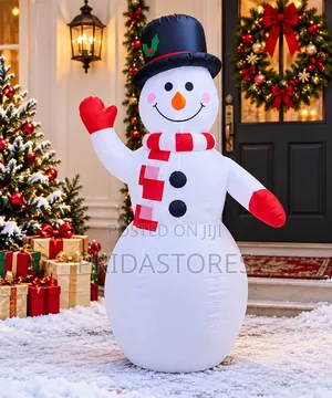 Inflatable Christmas Snowman Decoration (2m)