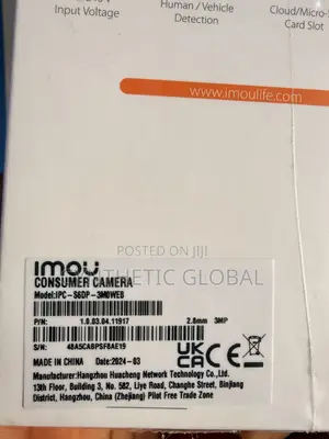 Imou E27 3MP Smart Bulb WiFi CCTV Camera