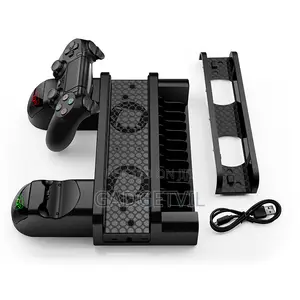 PS4 Fan Mai Aiki Da Yawa & Wurin Caji