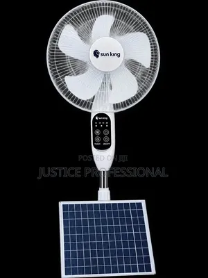 Sun King Solar Standing Fan - Rechargeable