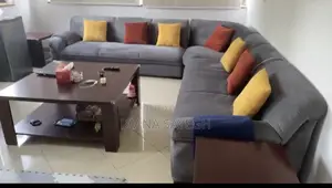 L-Shape Sofa Set tare da 2 Mini Side Sofas - Gray Velvet
