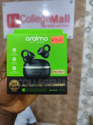 Oraimo OpenSnap OPN-373 Earphones - Black
