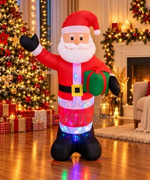 LED Inflatable Santa Claus Christmas Decoration (1.8m)