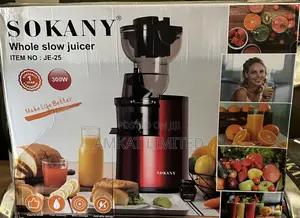 Sokany JE-25 Juicer Mai Jinkirin Zuba