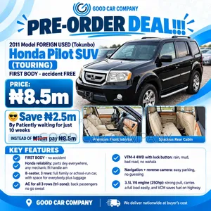 2011 Honda Pilot Touring 4WD SUV - Tokunbo
