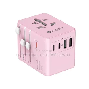 Mazer M-TC270 InfiniteTravel PD70W 3C2A Charger - Pink