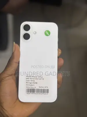 Apple iPhone 16 Plus 256GB White