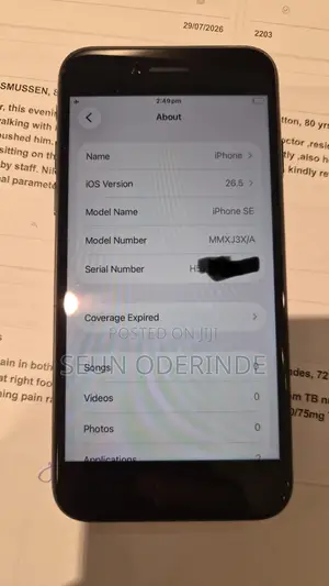 Apple iPhone SE (2022) 128GB Baki
