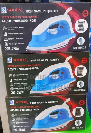 Sonik Solar Mai Jituwa AC/DC Dry Iron