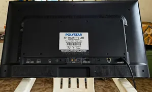 Polystar 43-Inch Smart TV (Amfani, Fuska Tayi Fasa)