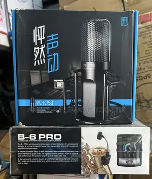 Sabbin Takstar Condenser Microphones tare da Holders