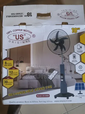 Fan na Rana da Panel na Waje - 18-inch