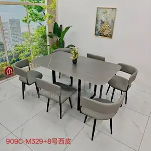 Home Interiors Dining Set - Rectangular 6-Seater