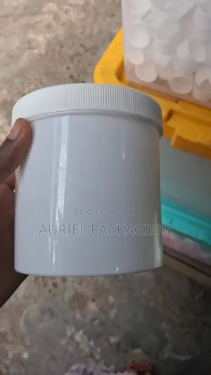 White Plastic Container - 1000ml