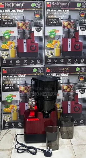 Hoffman HM 642 Slow Juicer - Brand New