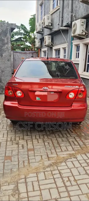 Toyota Corolla 2006 Red