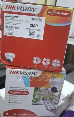 Hikvision 2MP Kamara Mai Sauraren Murya Mai Harshen Wuta